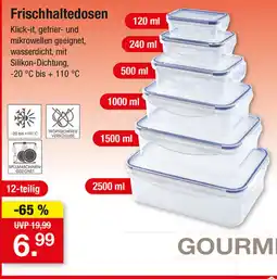 Zimmermann GOURMETmaxx Frischhaltedosen Angebot