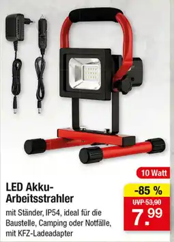 Zimmermann LED Akku-Arbeitsstrahler Angebot