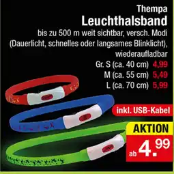 Zimmermann Thempa Leuchthalsband Angebot