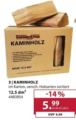 Dehner THERMOSPAN KAMINHOLZ Angebot