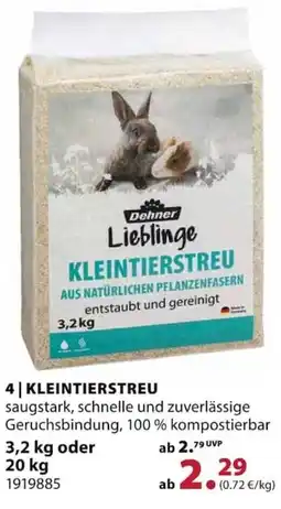 Dehner Dehner Lieblinge Kleintierstreu Angebot