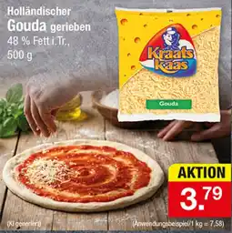 Zimmermann Kraats Kaas Holländischer Gouda gerieben Angebot
