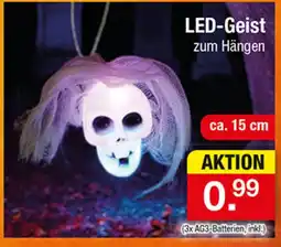 Zimmermann LED-Geist zum Hängen Angebot
