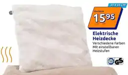 Action Elektrische Heizdecke Angebot