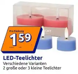 Action LED-Teelichter Angebot
