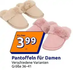 Action Pantoffeln für Damen Angebot