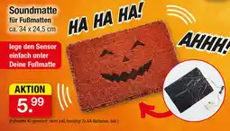 Zimmermann Soundmatte für Fußmatten Angebot