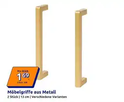 Action Möbelgriffe aus Metall Angebot