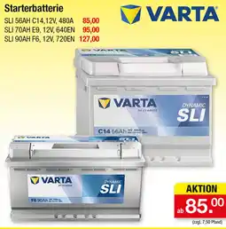 Zimmermann VARTA Starterbatterie Angebot