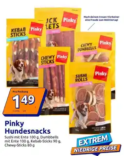Action Pinky Hundesnacks Angebot