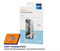 Action Lab31 Displayschutz Angebot