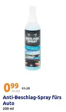 Action Anti-Beschlag-Spray fürs Auto Angebot