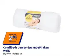 Action Comfibeds Jersey-Spannbettklaken Angebot