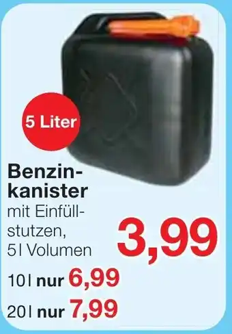 Jawoll Benzinkanister 5L Angebot