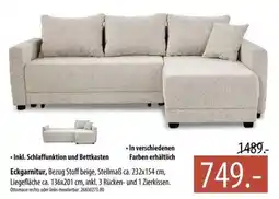 Franz Knuffmann Eckgarnitur Angebot