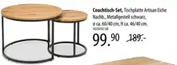 Franz Knuffmann Couchtisch-Set, Tischplatte Artisan Eiche Angebot