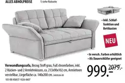 Franz Knuffmann Verwandlungssofa Angebot