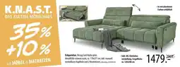 Franz Knuffmann Eckgarnitur, Bezug Cord Hydra grün Angebot