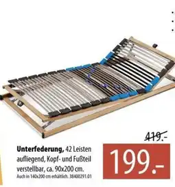 Franz Knuffmann Unterfederung, 42 Leisten Angebot