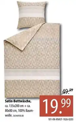 Franz Knuffmann Satin-Bettwäsche Angebot