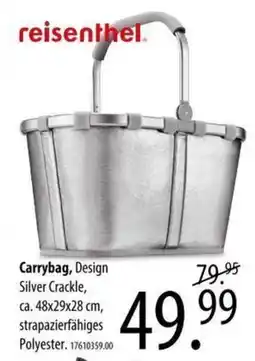 Franz Knuffmann reisenthel Carrybag, Design Silver Crackle Angebot