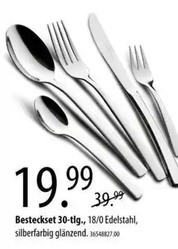 Franz Knuffmann Besteckset 30-tlg., 18/0 Edelstahl, silberfarbig glänzend Angebot