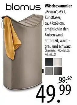 Franz Knuffmann blomus Wäschesammler „Frisco“ Angebot