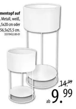 Franz Knuffmann mentopf auf Metall, weiß Angebot