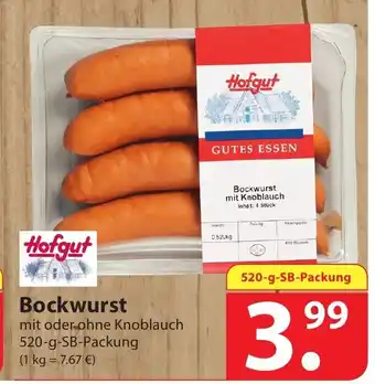 Famila Nord Ost Hofgut Bockwurst 520g Angebot