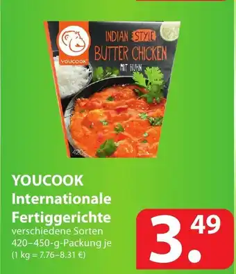 Famila Nord Ost YOUCOOK Internationale Fertiggerichte 420-450g Angebot