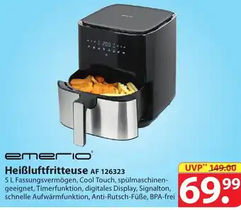 Famila Nord Ost Emerio Heissluftfritteuse | AF126323 Angebot