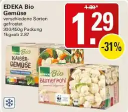 WEZ EDEKA Bio Gemüse Angebot