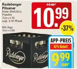 WEZ Radeberger Pilsener Angebot