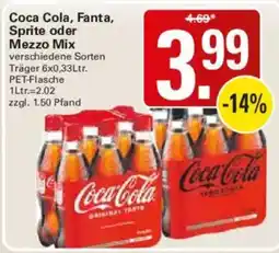 WEZ Coca Cola Angebot