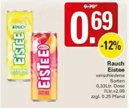 WEZ Rauch Eistee Angebot
