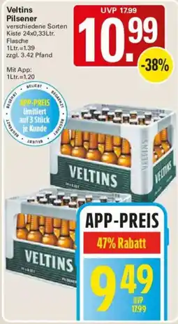 WEZ Veltins Pilsener Angebot
