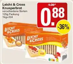 WEZ Leicht & Cross Knusperbrot Angebot