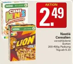 WEZ Nestlé Cerealien Angebot