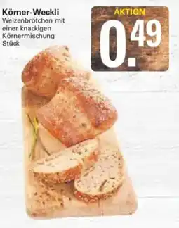 WEZ Körner-Weckli Weizenbrötchen Angebot