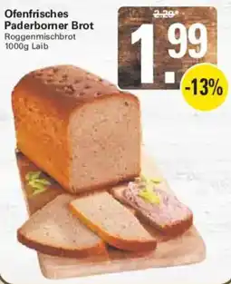 WEZ Ofenfrisches Paderborner Brot Angebot