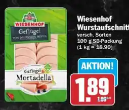 AEZ Wiesenhof Geflügel Mortadella Angebot