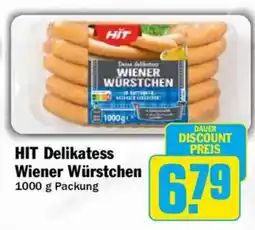 AEZ HIT Delikatess Wiener Würstchen Angebot