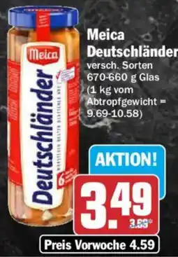 AEZ Meica Deutschländer Angebot