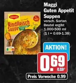 AEZ Maggi Guten Appetit Suppen Angebot