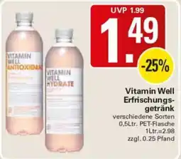WEZ Vitamin Well Erfrischungsgetränk Angebot