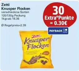 WEZ Zetti Knusper Flocken Angebot