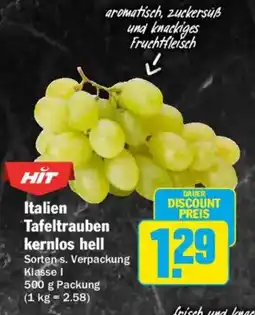 AEZ HIT Italien Tafeltrauben kernlos hell Angebot