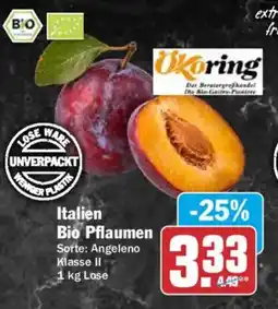 AEZ Bio Pflaumen Angebot