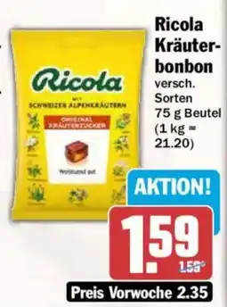 AEZ Ricola Kräuterbonbon Angebot