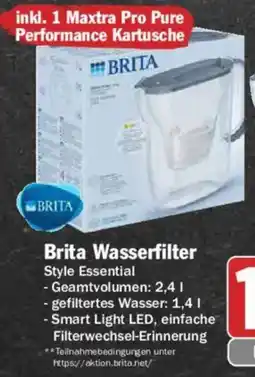 AEZ Brita Wasserfilter Style Essential Angebot
